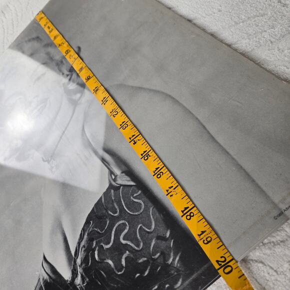 Marilyn Monroe EUC vintage 80s print #382 black white 16 x 20 inches  unframed - Picture 8 of 9